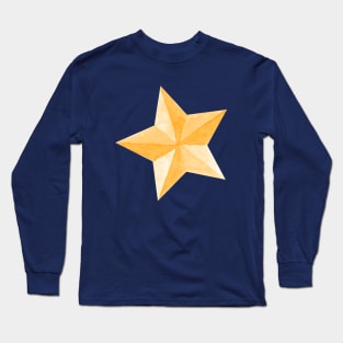 Watercolor Star Long Sleeve T-Shirt